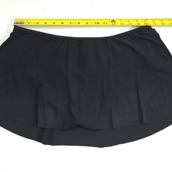 Profile by Gottex Women's Black Swim Skirt Flowy Size XL - Picture 9 of 11